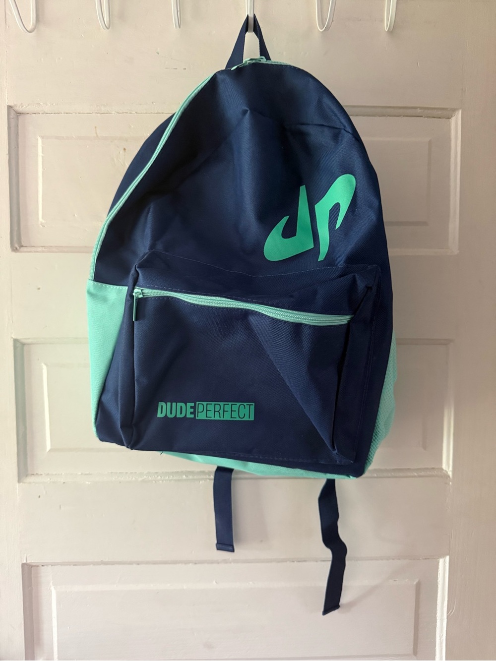 Dude Perfect Kids Navy & Teal Backpack
